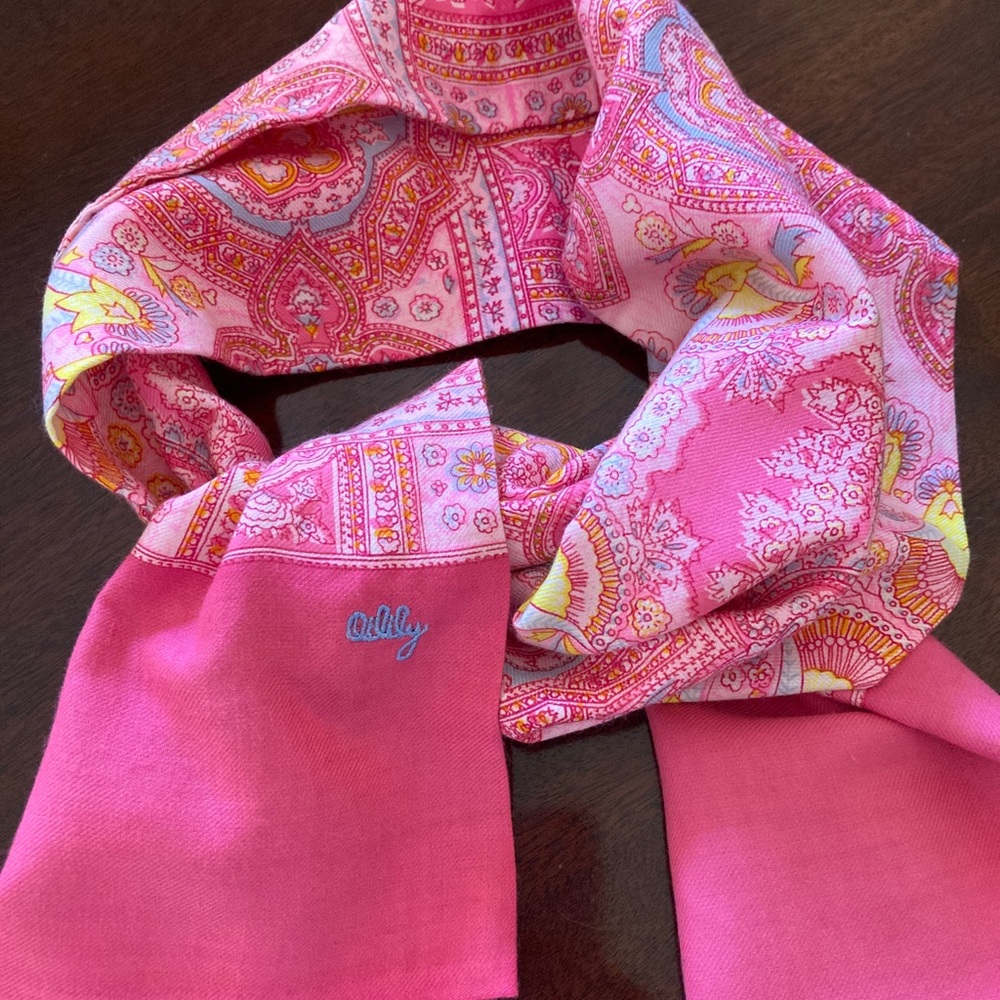 OILILY Vintage SCARF— Boho Beautiful! Circa 2003
